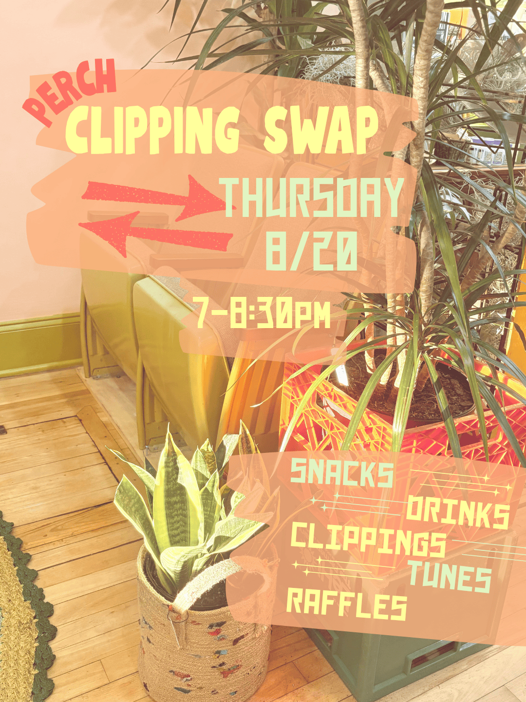 Clipping Swap flyer